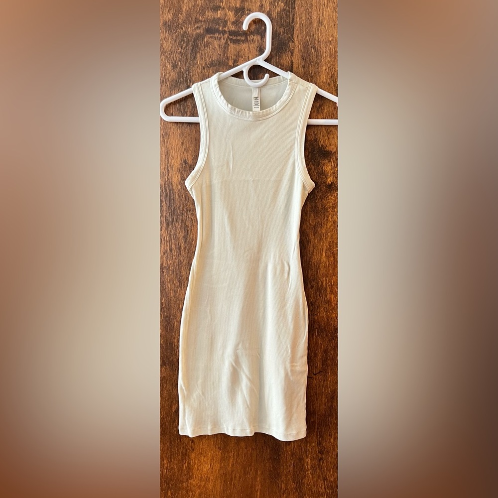 SKIMS Cotton Rib Tank Dress